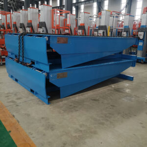 Fixed hydraulic boarding bridge